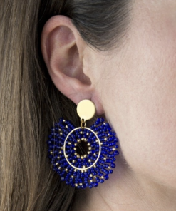 Pendientes acero chapado Fandango