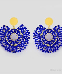 Pendientes acero chapado Fandango