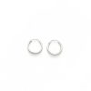 Aros plata planos 15mm