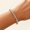 Pulsera plata de ley Anna