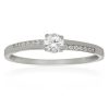Sortija oro blanco 18k Mariana