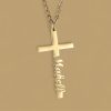 Cruz oro 18k nombre