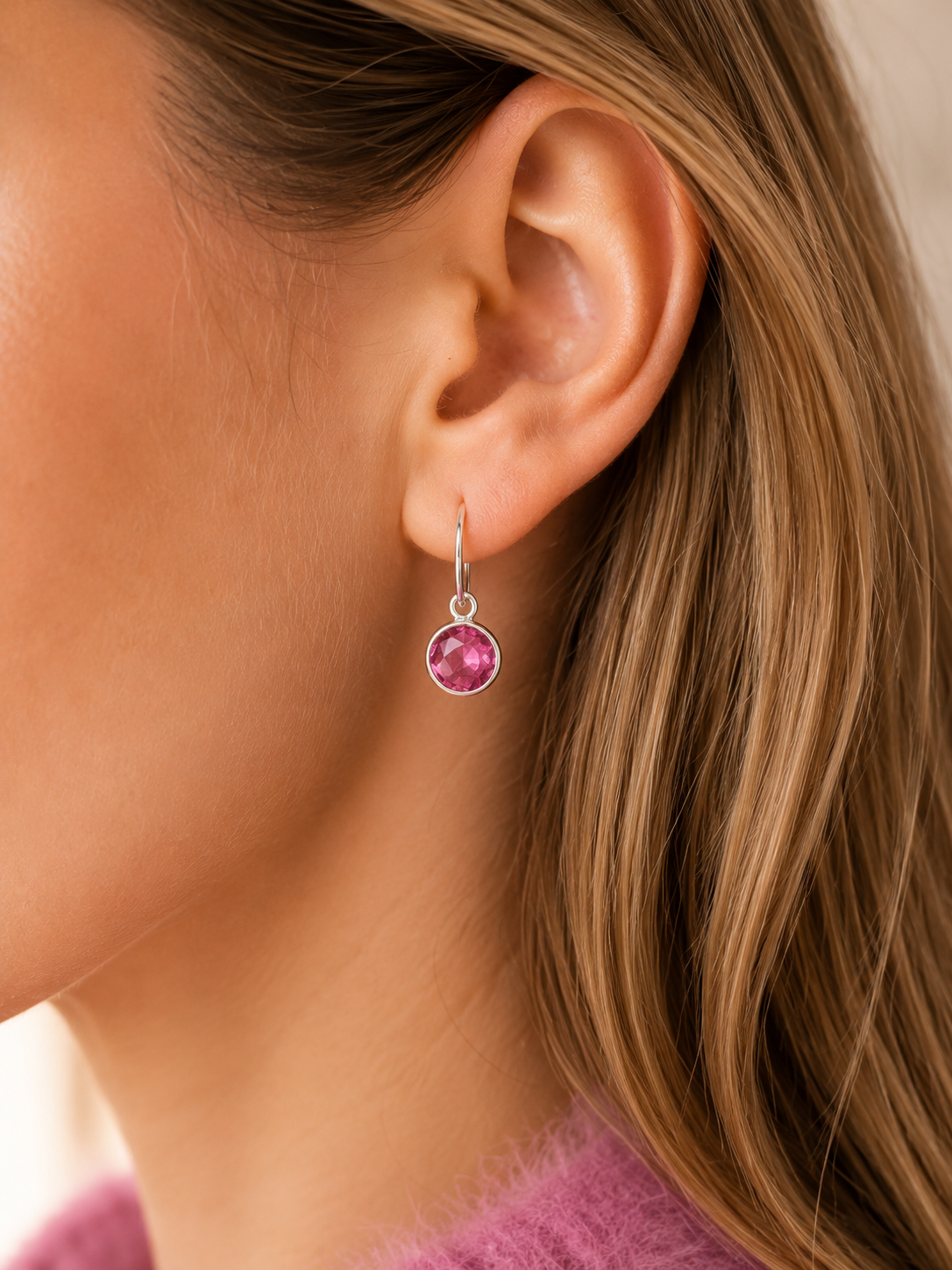Aros plata roset