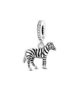Charm plata cebra