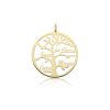 Colgante Oro 18k arbol de la vida nombres