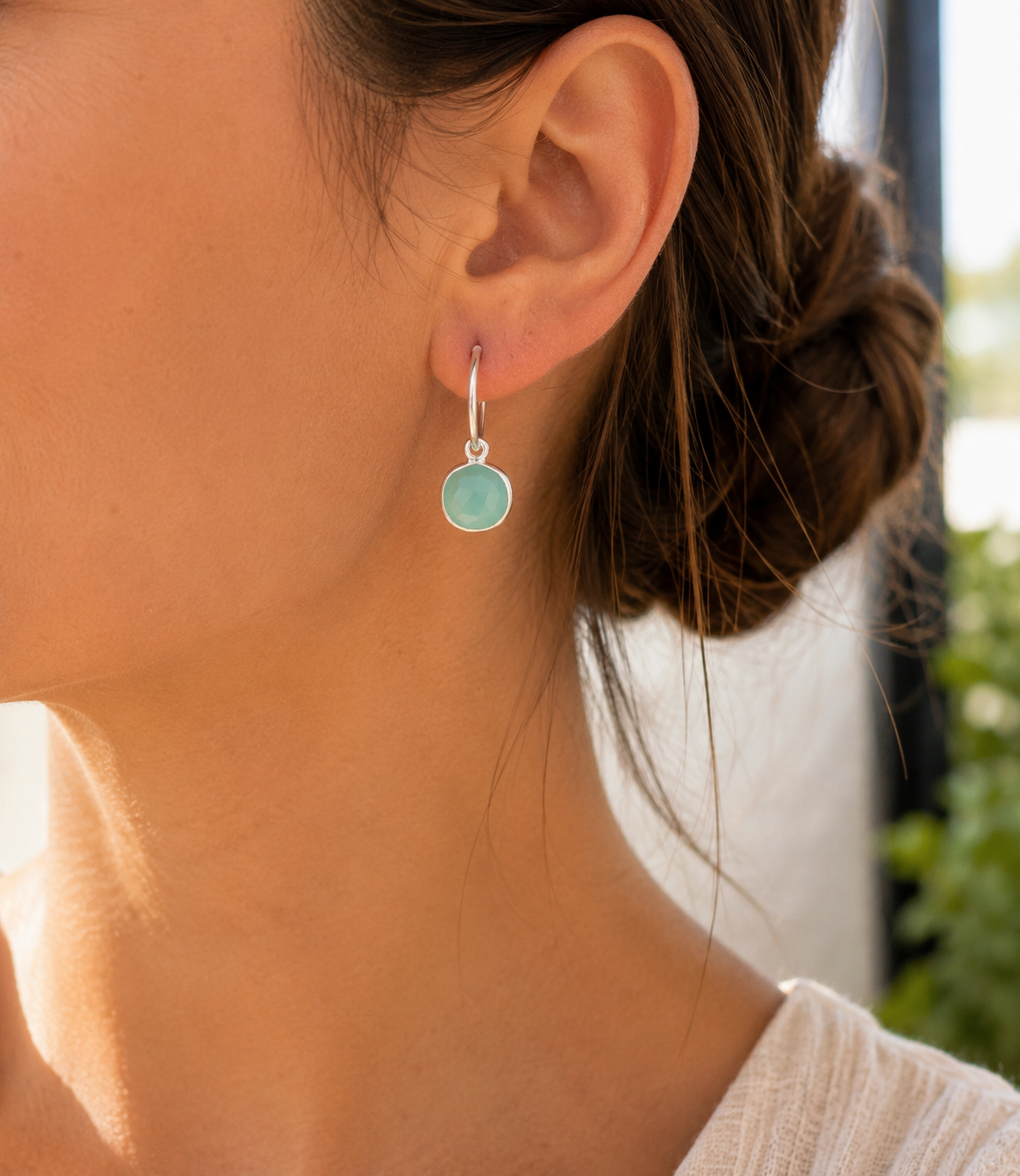 Aros plata Green