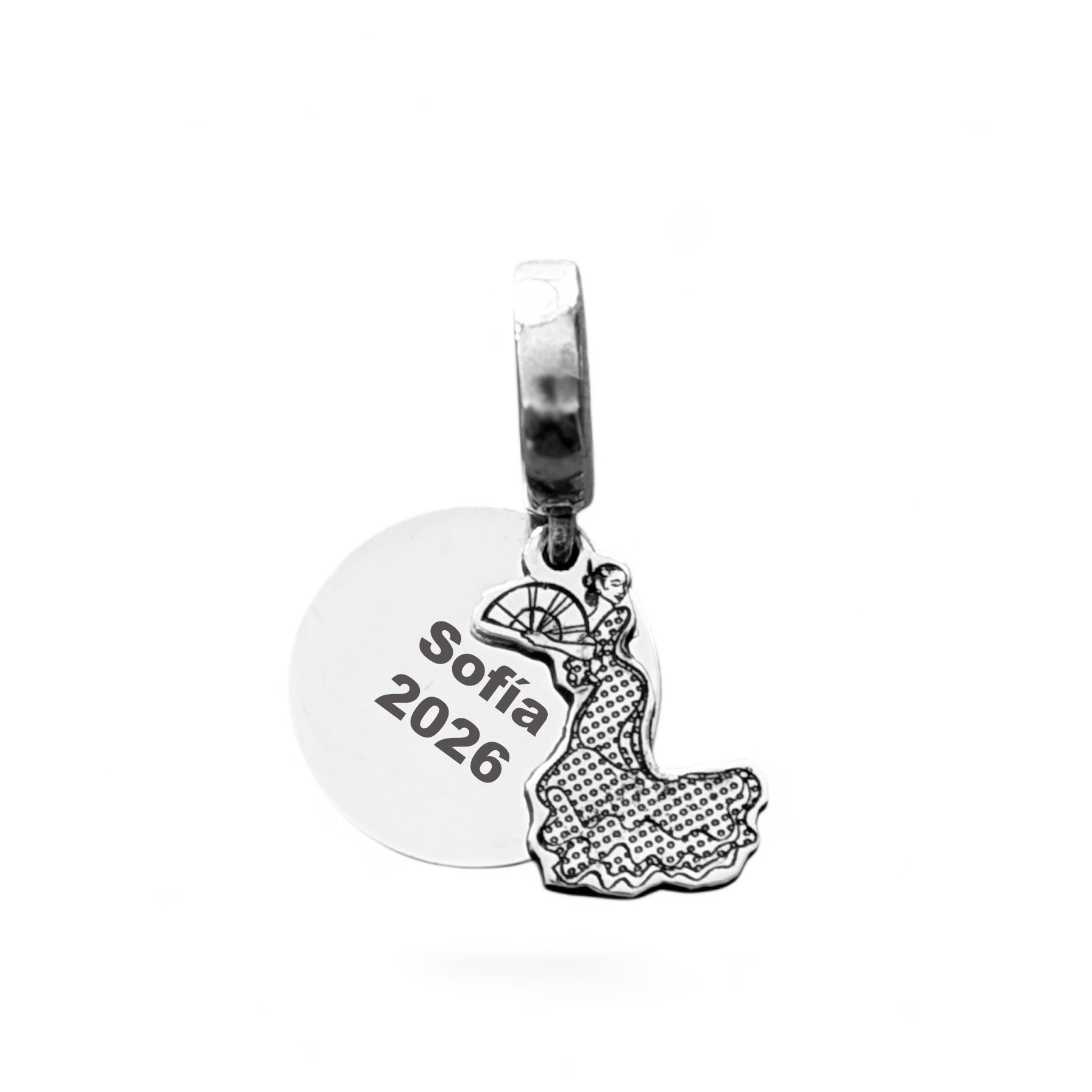 charm plata de ley flamenca