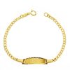 Esclava oro 18k bebé barbada
