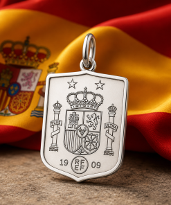 Colgante plata españa