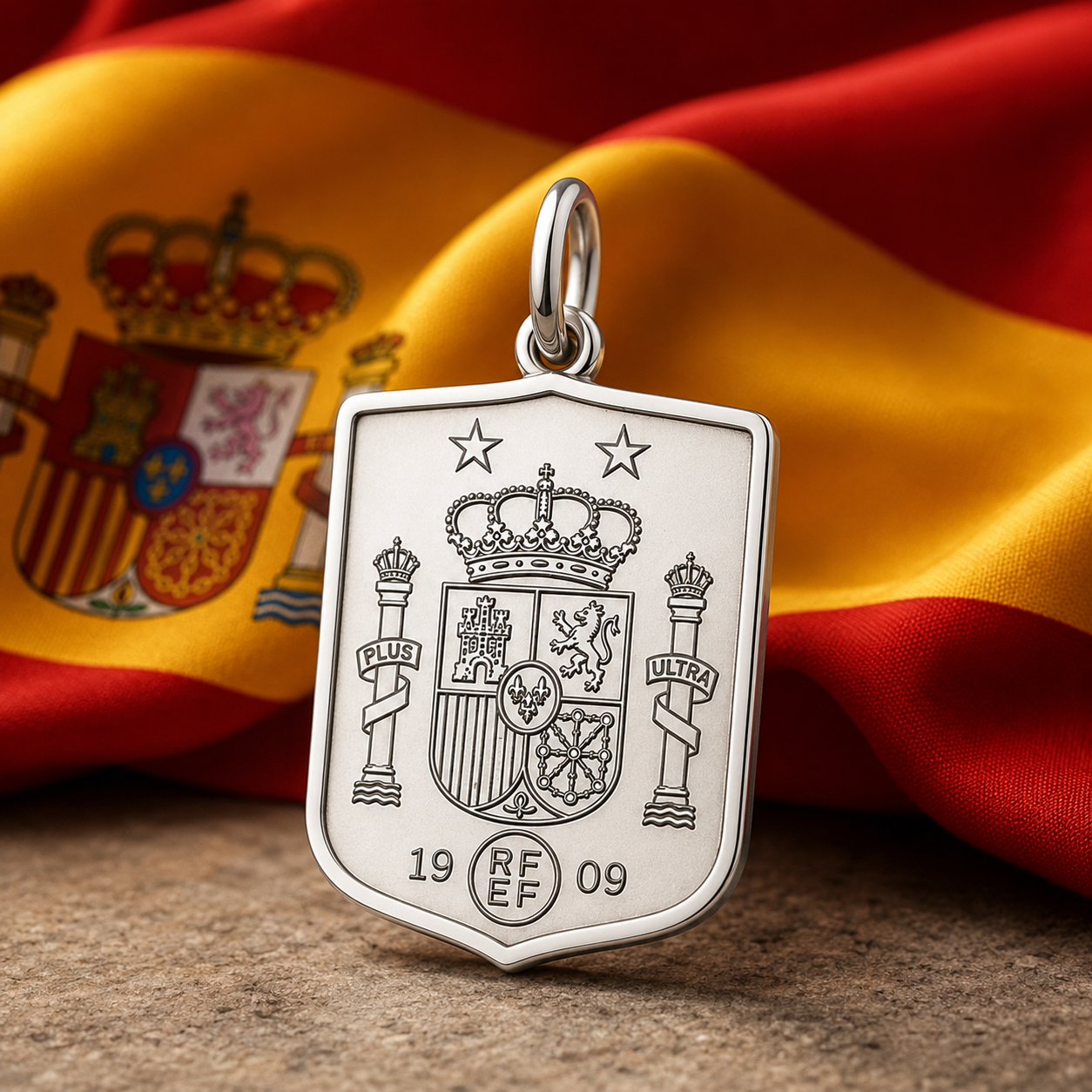 Colgante plata españa