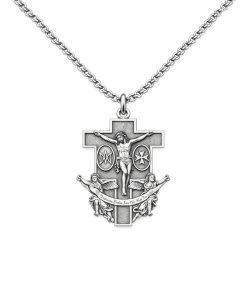 Colgante plata cristo tercera palabra