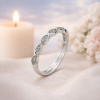 Anillo plata de ley cenizas carrusel
