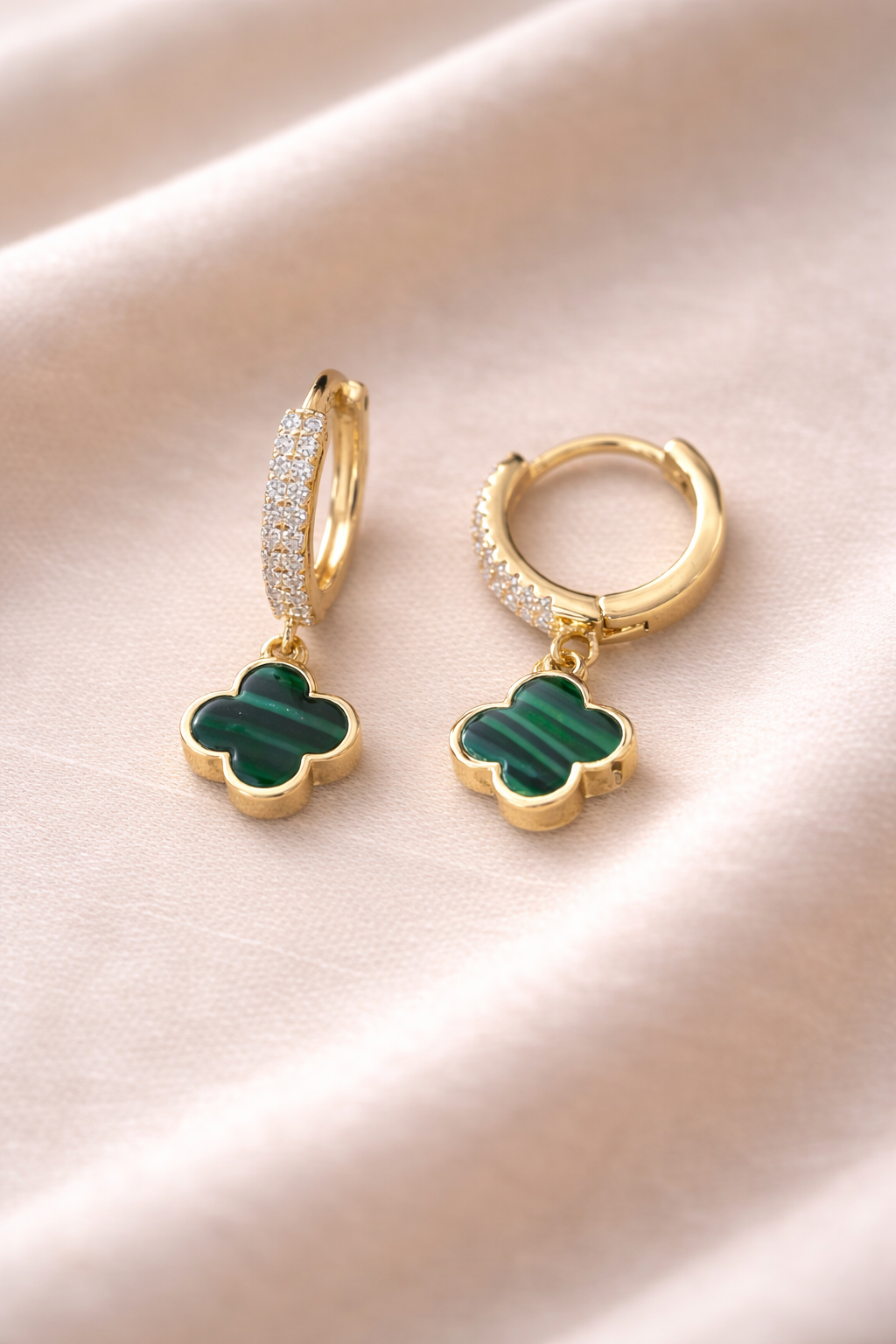 Pendientes aros plata de ley chapados Isabe