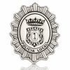 Pin plata de ley policia local personalizado