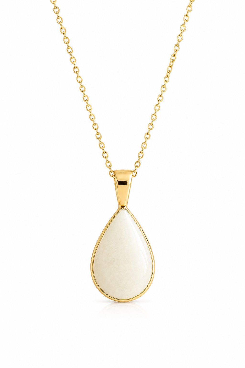 Colgante Oro 18k gota leche materna