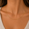 Cadena oro 18k amanda 45 cm 1mm
