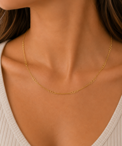 Cadena oro 18k amanda 45 cm 1mm