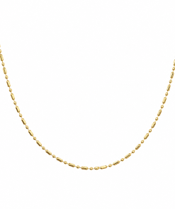 Cadena oro 18k martina 45 cm 1mm