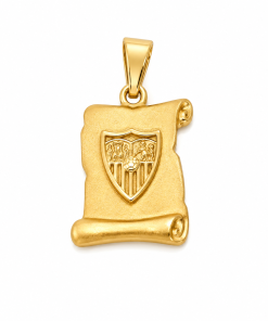 Colgante Oro 18k sevilla pergamino