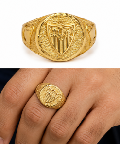 ello oro 18k labrado copa sevilla fc ovalado