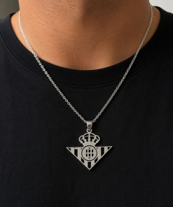 Escudo betis plata de ley 30mm