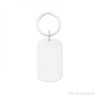 Llavero acero rectangular